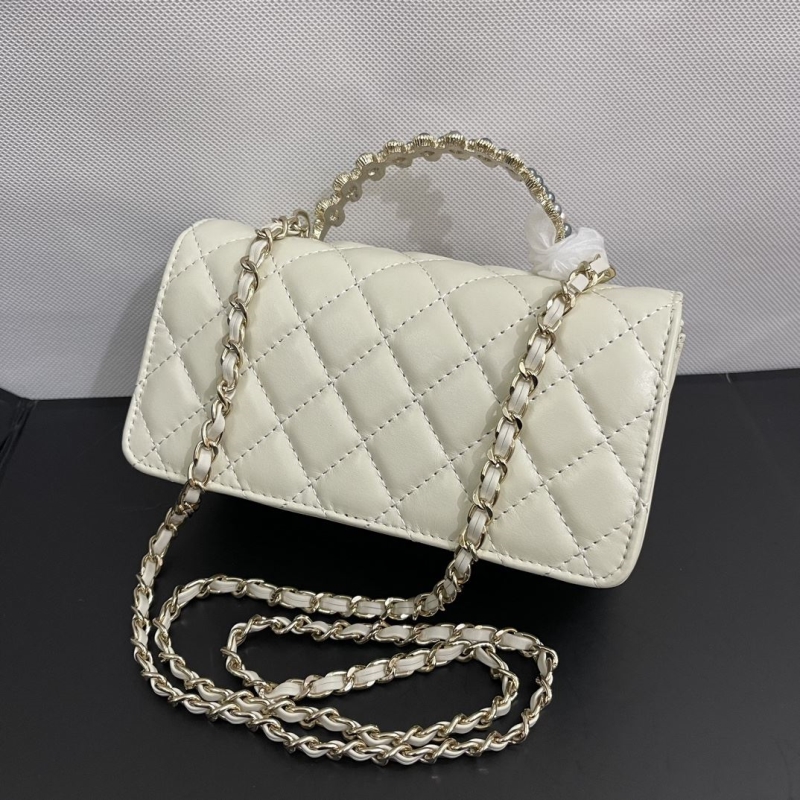 Ch**el top handle bags